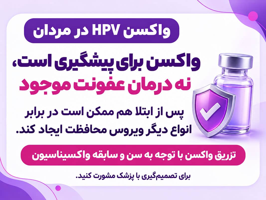 واکسن اچ پی وی مردان